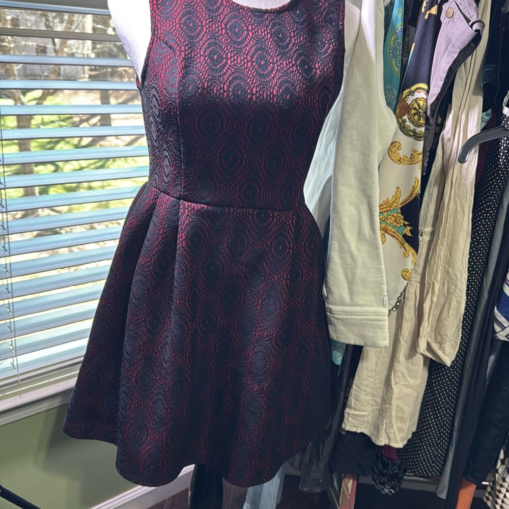 Miami Laced Overlay Dress